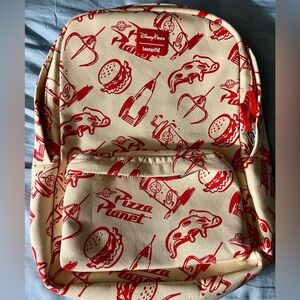 Walt Disney Parks Pixar Toy Story Pizza Planet Loungefly Backpack New Never Used